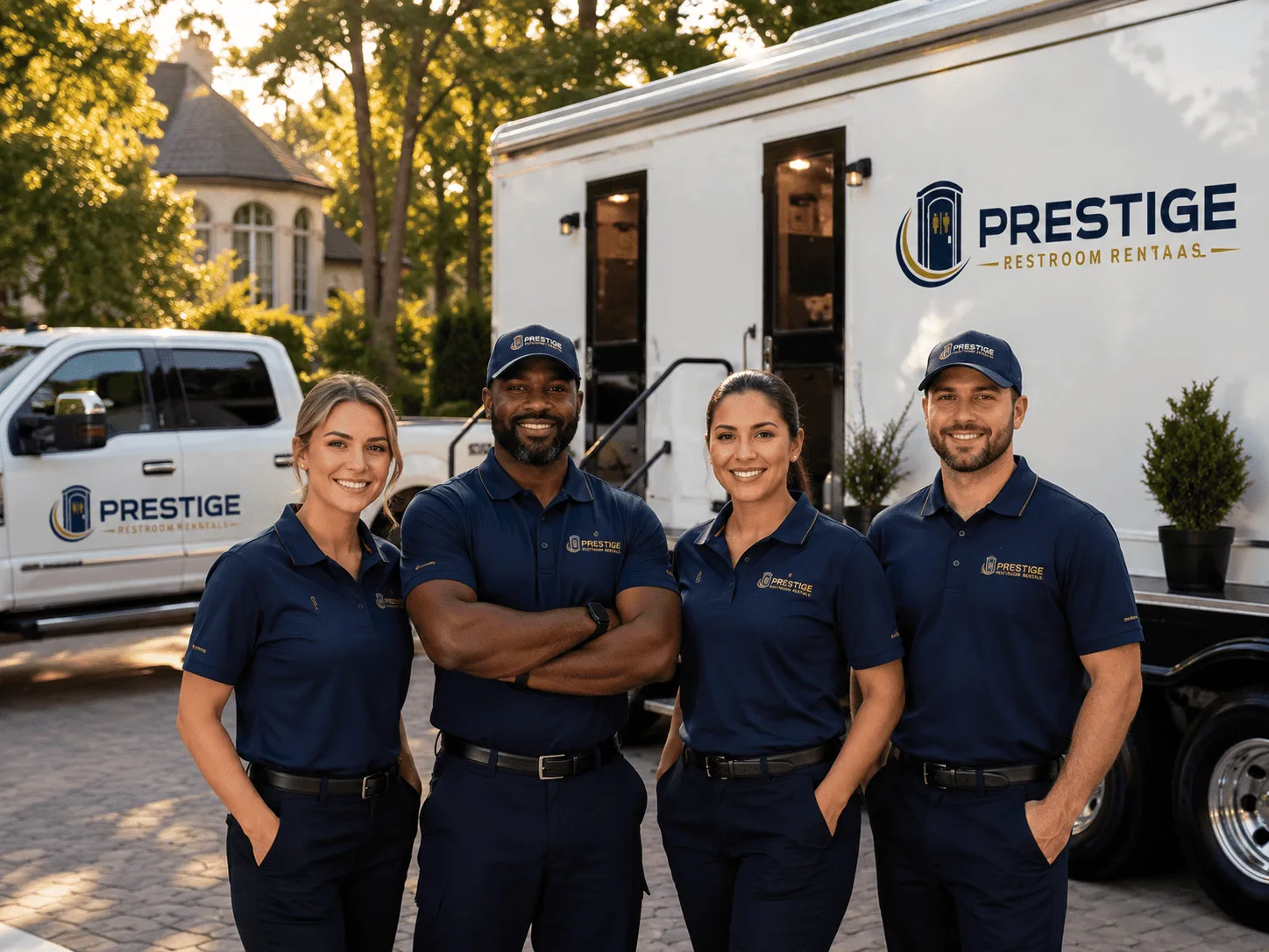 Trusted Luxury Portable Restrooms company in Republic, OH